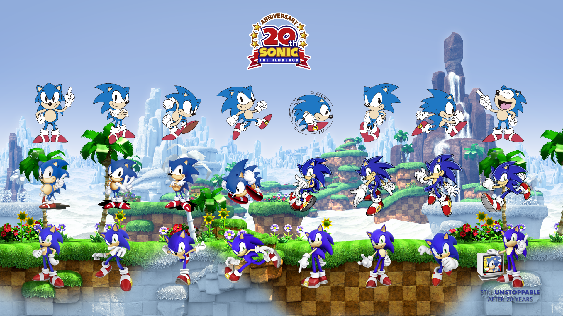 sonic model generations vs lost world