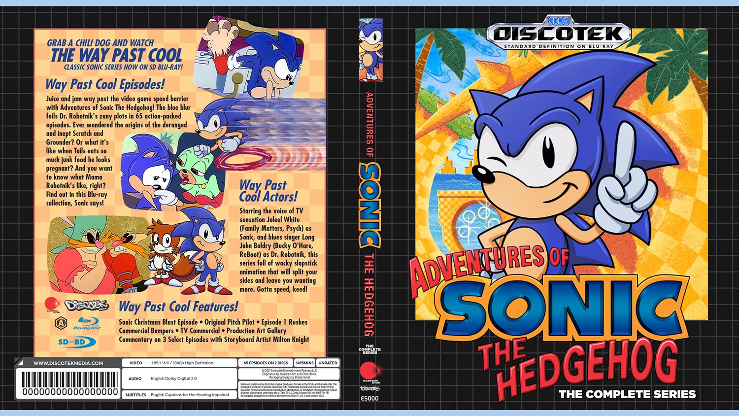 Adventures of Sonic the Hedgehog Coming to Blu-Ray - Sonic Retro