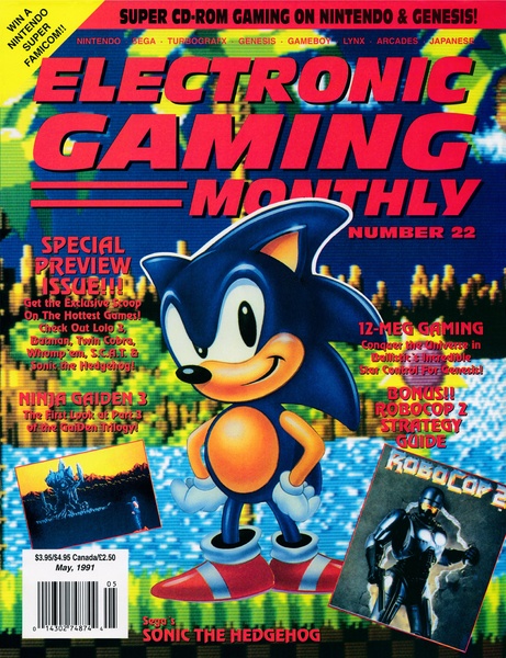 SEGA - This is Sonic the Hedgehog, born 23 years ago in 1991. We