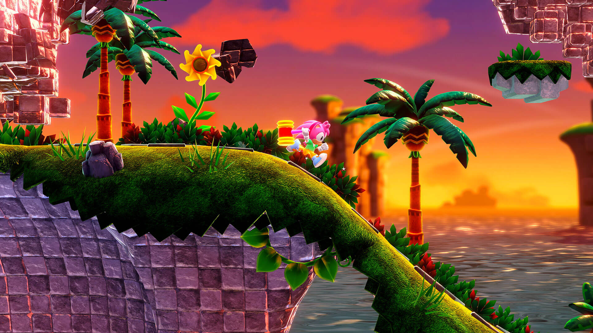 sonic game background