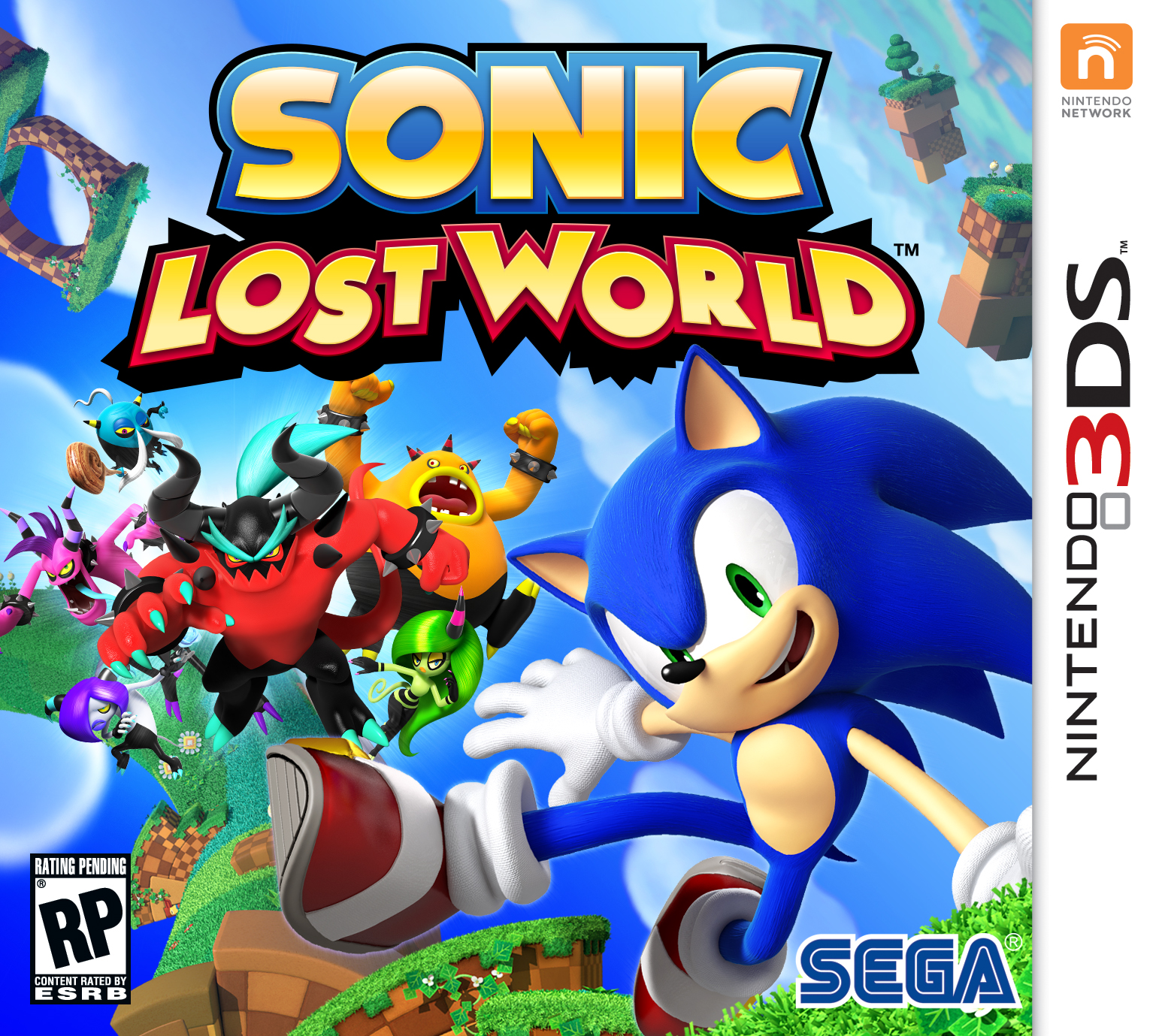  Sonic  Lost  World  3DS The Retro Review Sonic  Retro