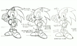 Never Before Seen Concept Art of Sonic Characters Shown - Sonic Retro