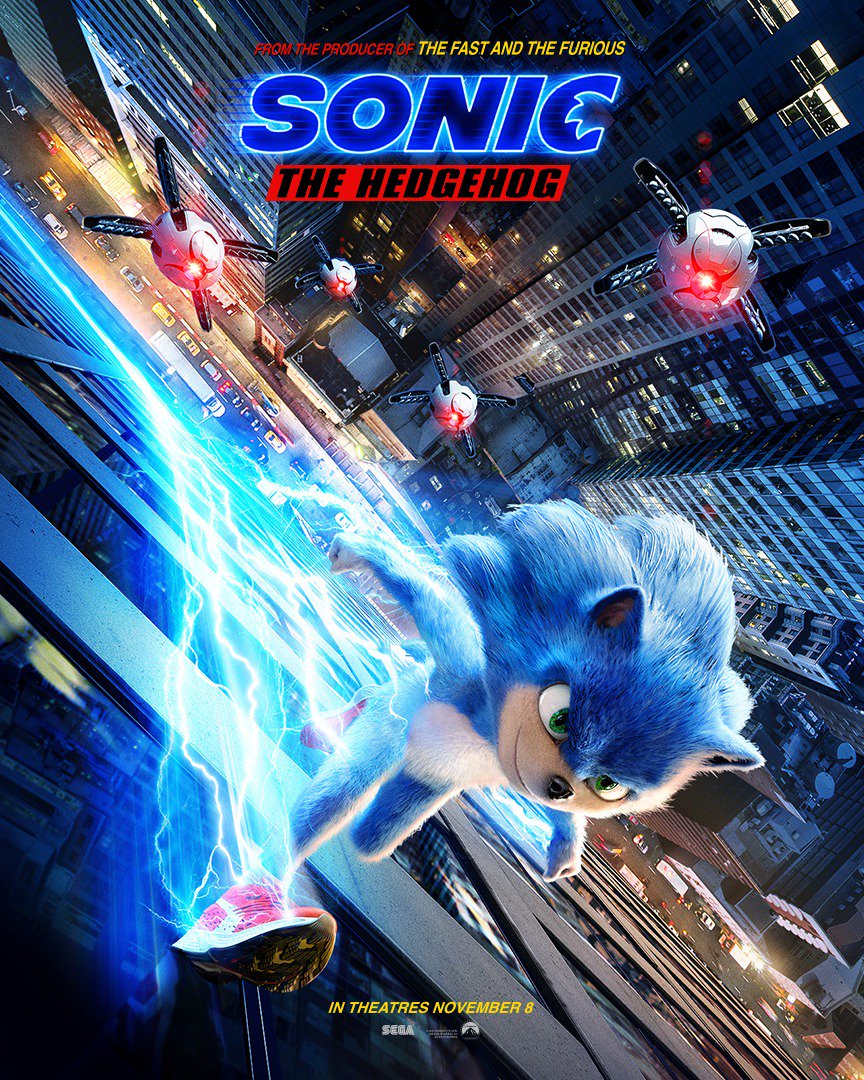 Hedgehog Movie Png Transparent Image - Sonic Movie Old Design Leak,Sonic Png  - free transparent png images 