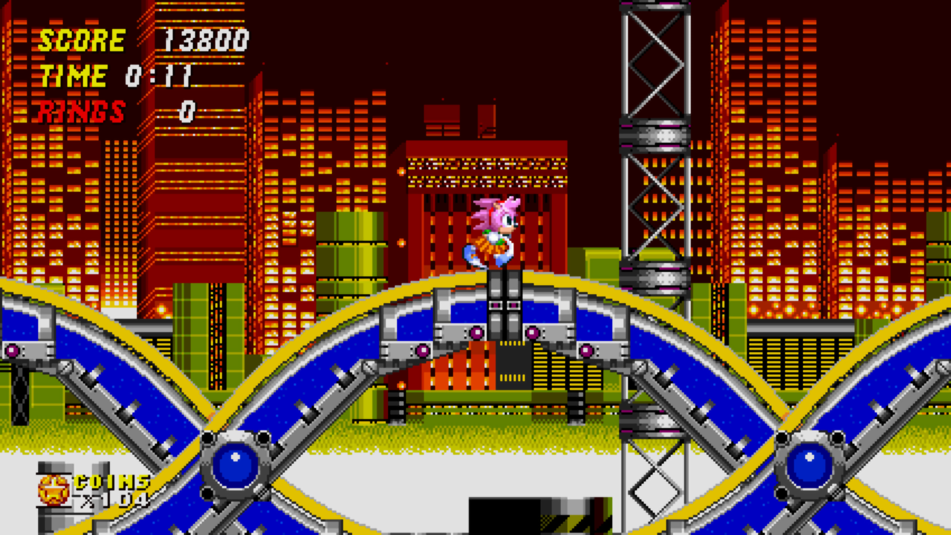 Amy Rose in Sonic the Hedgehog 2 - Sonic Retro